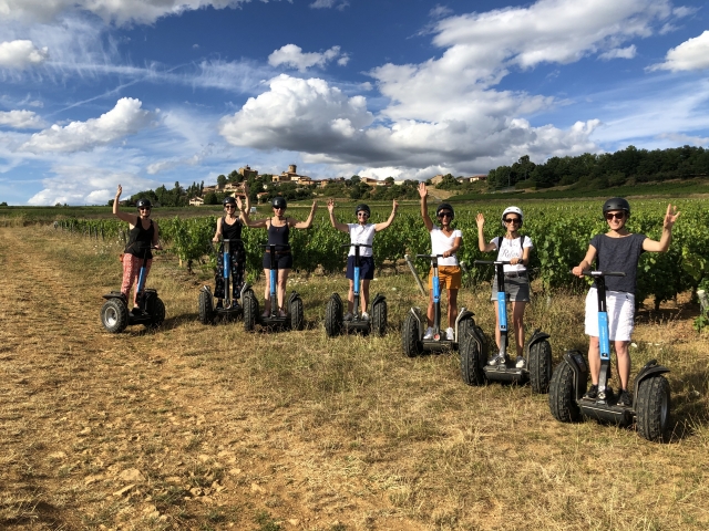  Segway ride in the vineyards 