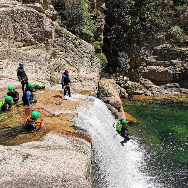  Canyoning na Córsega 