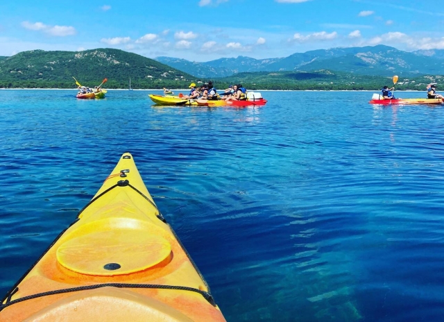 Balade corse en kayak