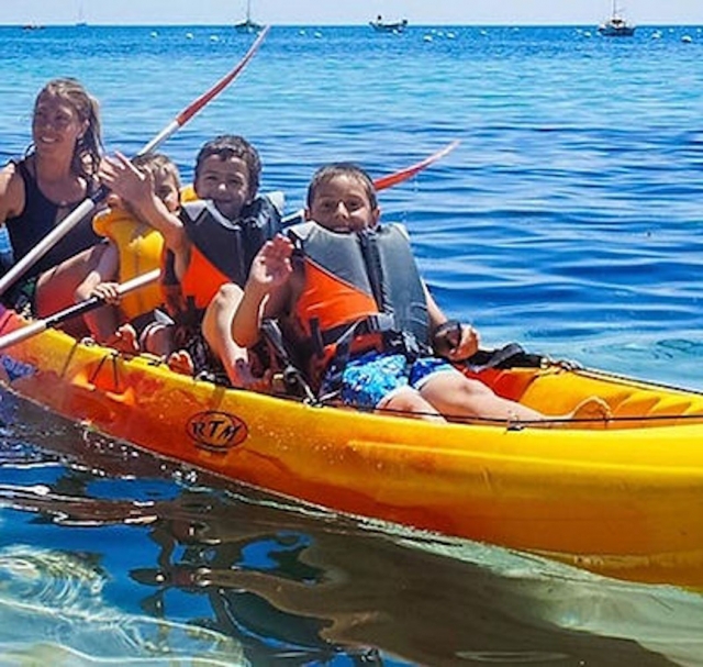 Balade kayak en famille