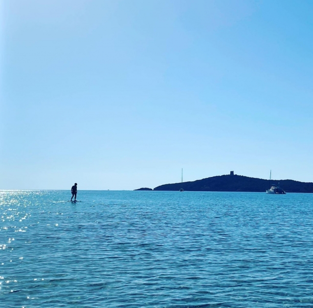  Paddle in the open sea 