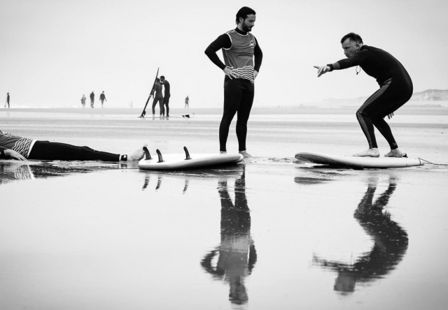  Surfing in the Pyrénées Atlantiques 