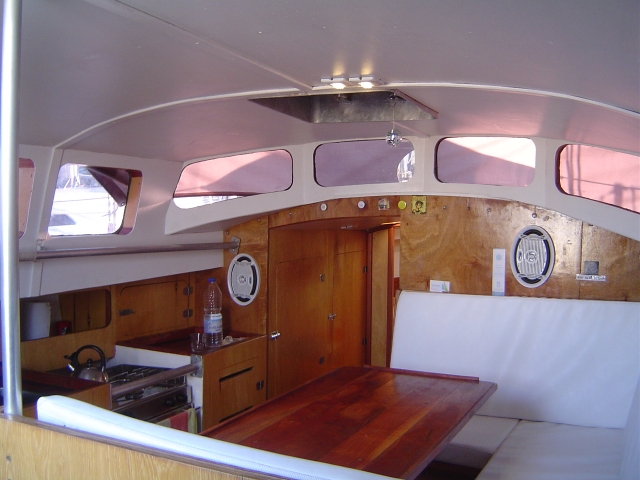  El interior del velero 