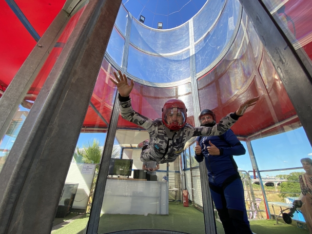 Free fall simulator in Hérault 