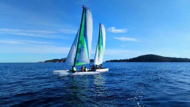 Catamaran entre amis