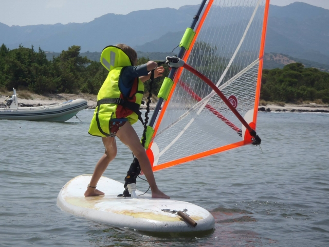 Windsurf a Sainte Lucie de Porto-Vecchio 