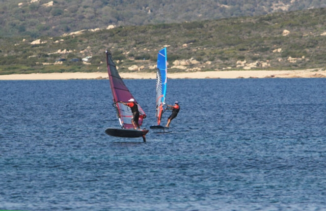  Gara di wind foil 