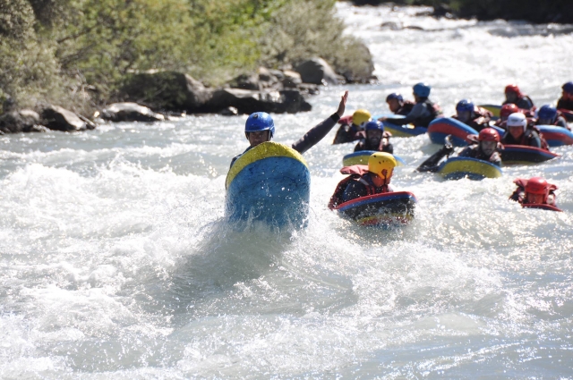Descente en hydrospeed