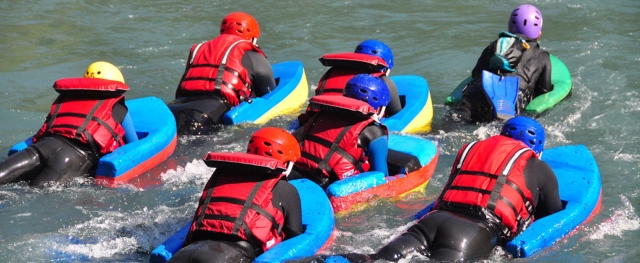 Journée hydrospeed entre amis
