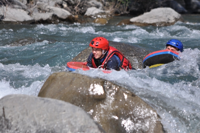 hydrospeed dans la vallée de l'Ubaye