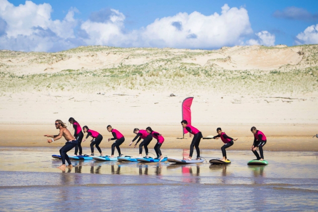 Initiation surf enfant