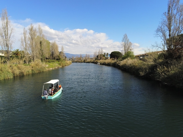 Balade en bateau électrique !