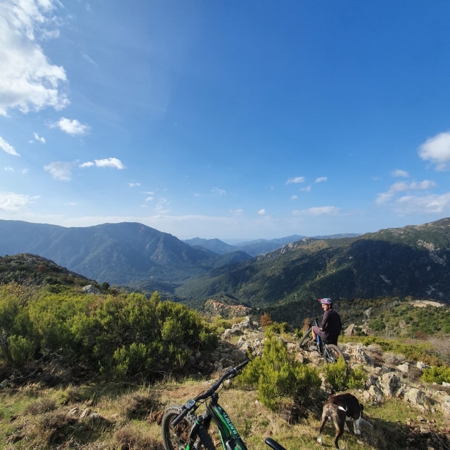 Vista das montanhas 