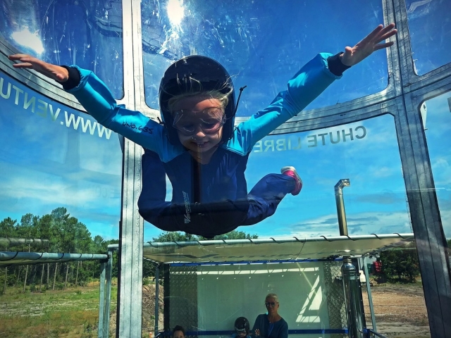  Wind tunnel accessible for children 