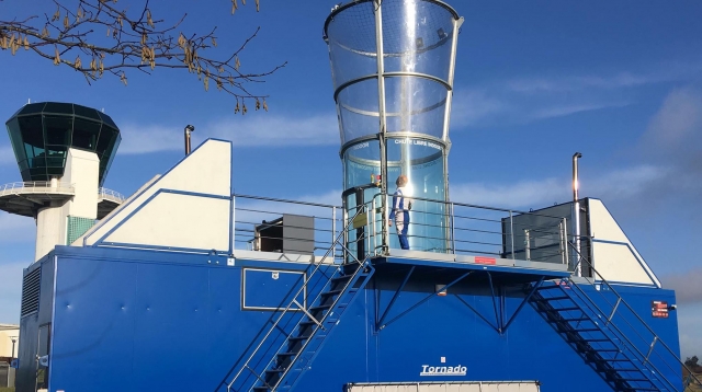  Flight wind tunnel in Le Havre 