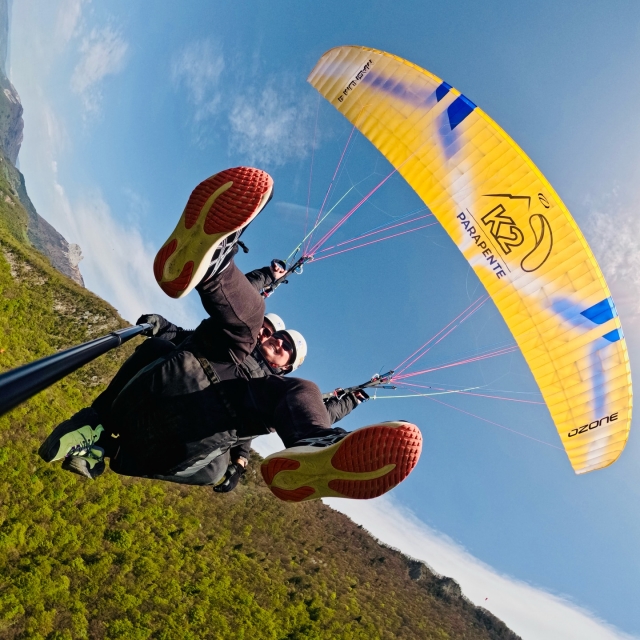 Gleitschirmflug in Haute-Savoie 