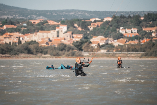  Kitesurfing in Languedoc-Roussillon 