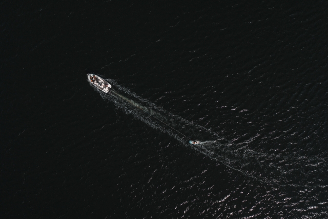  Boat on the Mediterranean Sea 