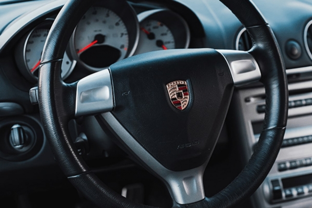  Porsche racing steering wheel 