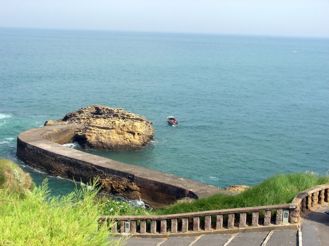  La città di Biarritz è piena di paesaggi sublimi