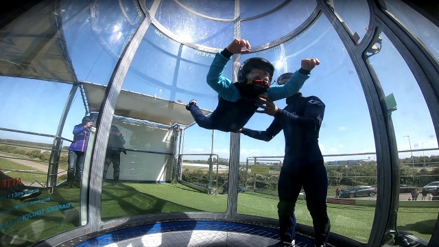 Le plein de sensations dans cette expérience de chute libre