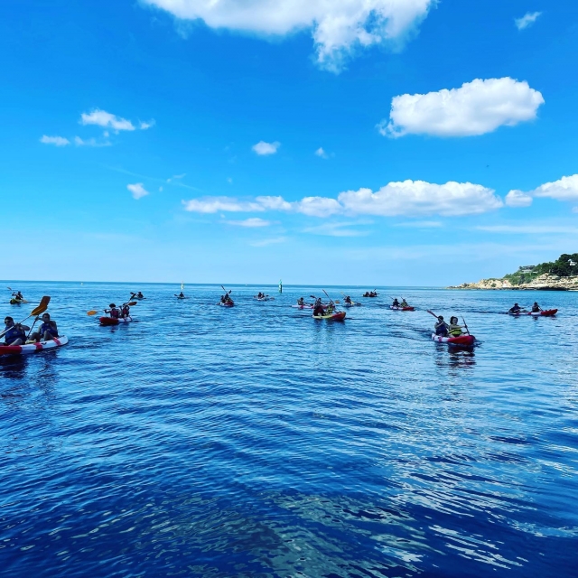 L'eau sublime de la mer Méditerranée