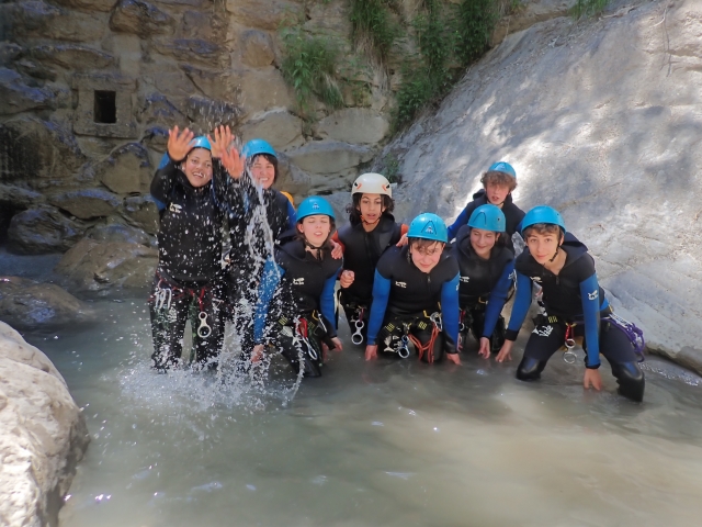  Group Canyoning!