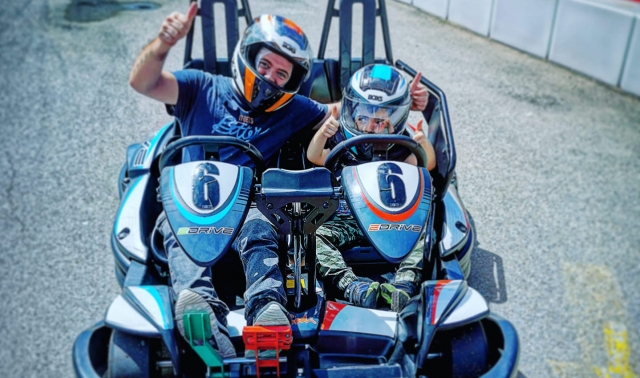  Karting between father and son 