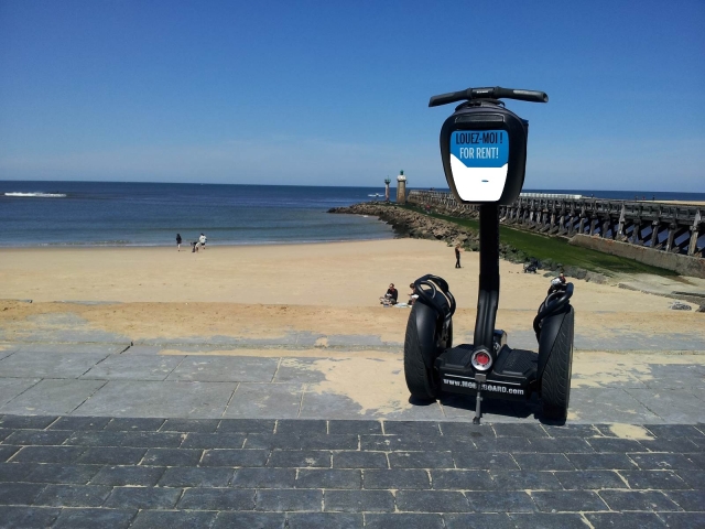  Our Segway self-balancing scooters! 