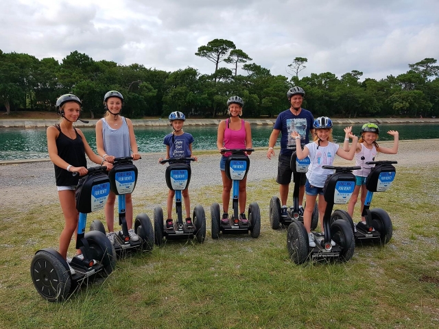  Entdeckung der Stadt mit dem Segway. 