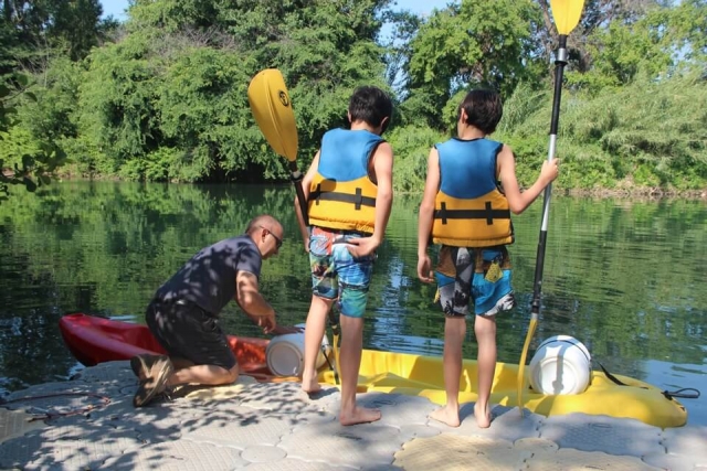  Partida por Kayak 