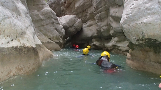  Canyon dos alpes Maritimes