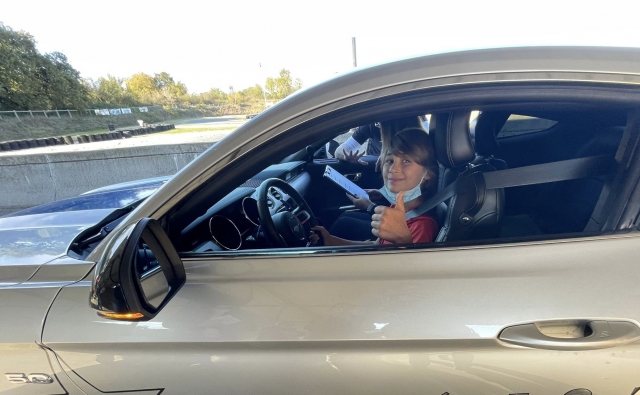  Partenza sul circuito asfaltato di Dreux