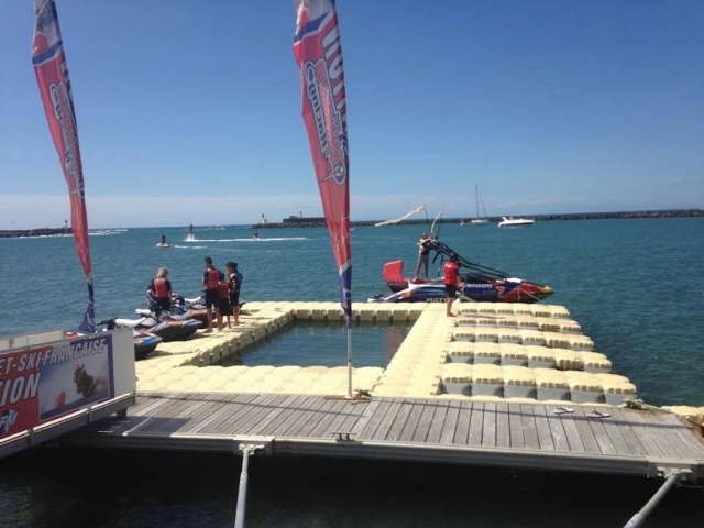 Our leisure center. 