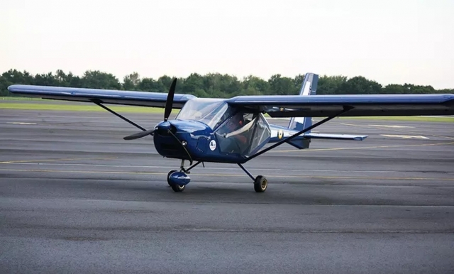 Il nostro aereo sulla pista. 