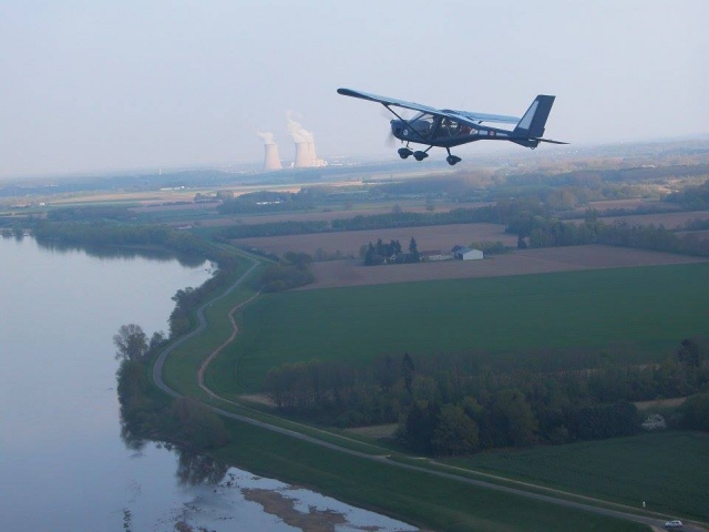  Flug über die Loiret-Küste 