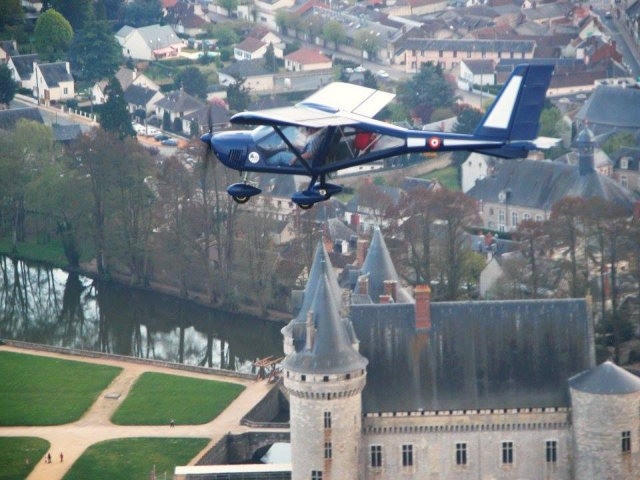  Flug über die Loiret-Schlösser 