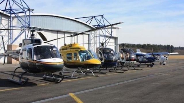  Nuestra colección de helicópteros.