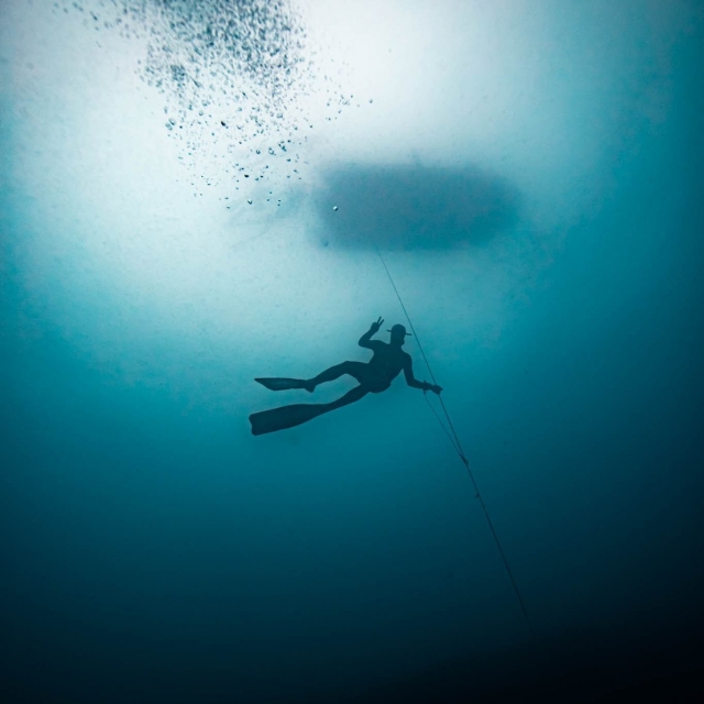 Dans l'immensité de la mer Méditerranée