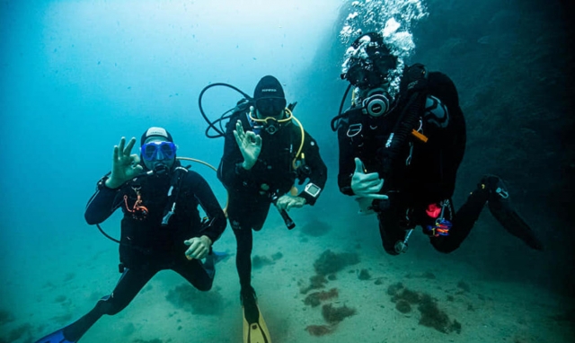  Apnea session with friends 
