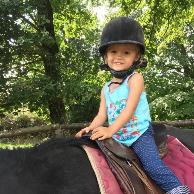 ¡Una sonrisa en la cara del pequeño pony! 