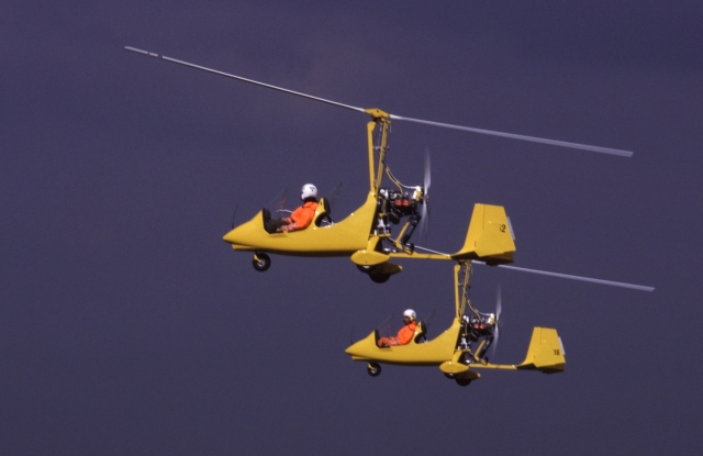  Duo flight in a ULM in Lozère 