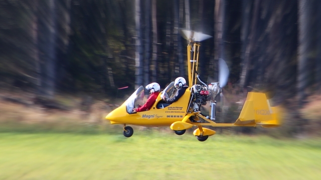  A thrilling takeoff! 