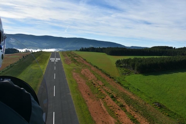 Our track to Mende. 