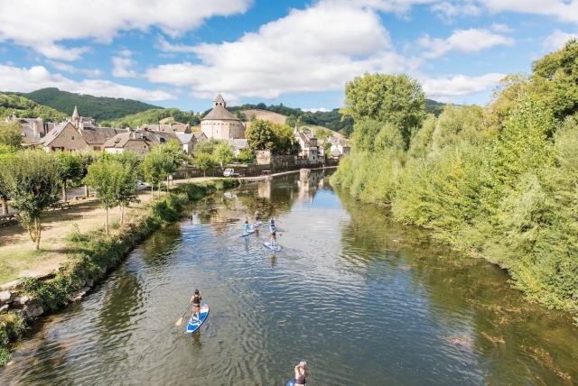  Bellissimi paesaggi di Sainte Eulalie d'Olt. 