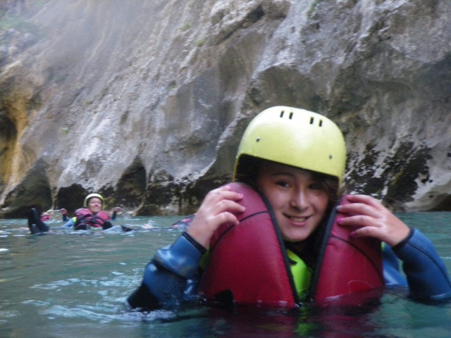  Super Moment in Canyoning no corredor de Samson 