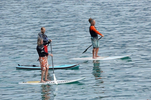 SPORT UP PADDLE PRINCLOLH ON CAP D'ANTIBES 
