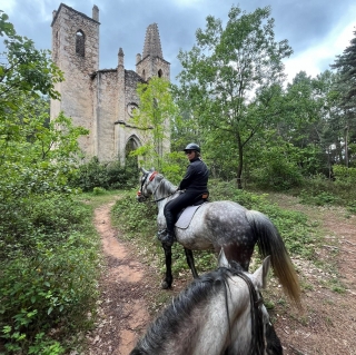 Balade à cheval en Ardèche - 2h