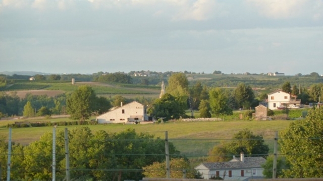  La città di Cahuzac sur Vère. 