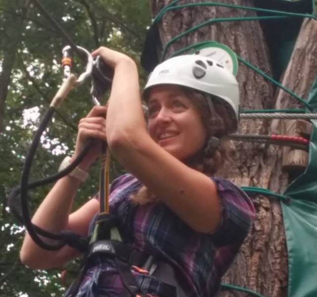  A alegria da escalada da árvore